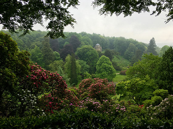El jardín paisajista de Stourhead: de la pintura, un jardín